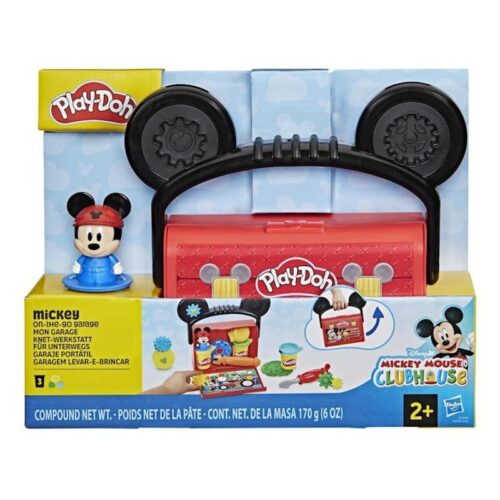 Garaje portátil de juego Play-Doh Disney Junior Mickey Mouse G3109