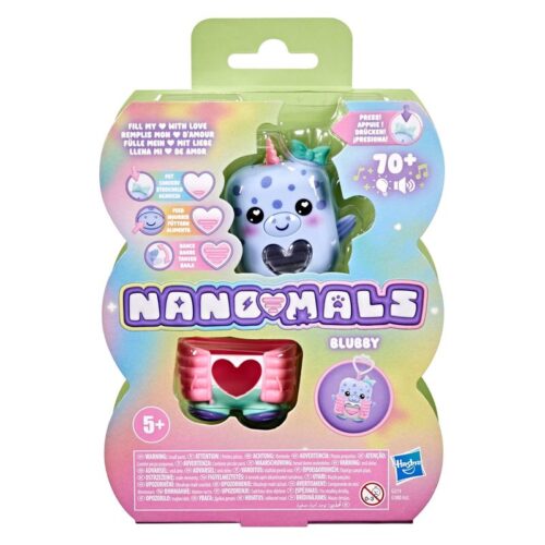 Hasbro Nano-mals mascota electrónica Blubby la narval G2214