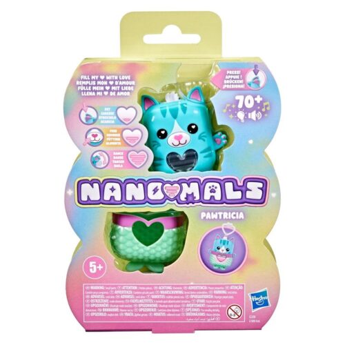 Hasbro Nano-mals mascota electrónica Pawtricia la gatita azul G2208