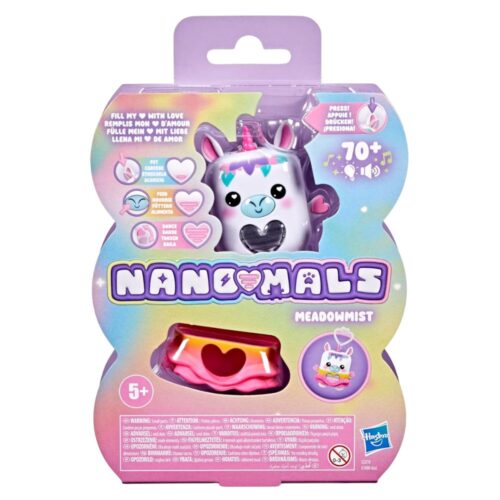 Hasbro Nano-mals mascota electrónica Meadowmist la Unicornio G2210