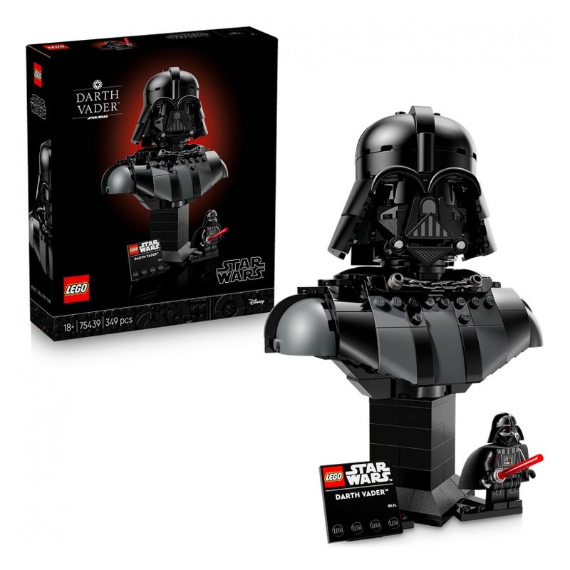 LEGO Star Wars 75439 busto de Darth Vader 349 piezas