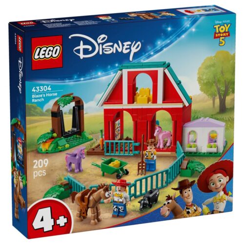 LEGO Toy Story 43304 Rancho Ecuestre de Blaze 209 piezas