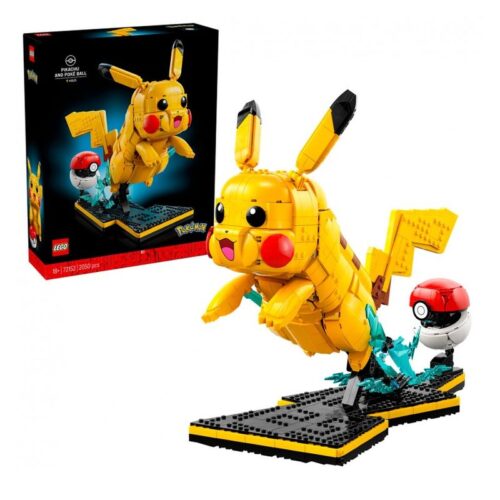 LEGO Pokémon 72152 Pikachu y la Poké Ball 2050 piezas