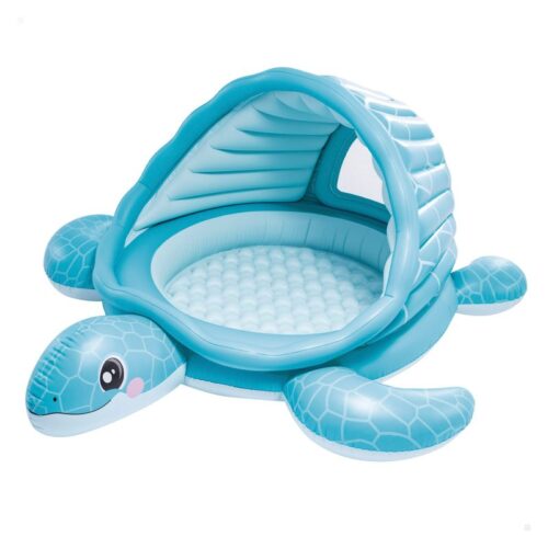 Intex centro de juegos tortuga con 100 pelotas multicolor 218x206x97cm 48677