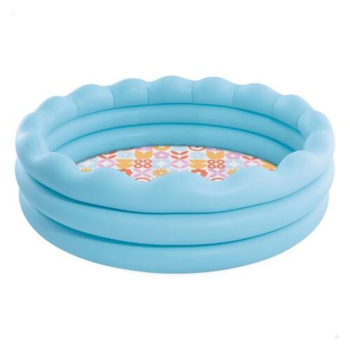 Intex piscina hinchable infantil redonda azul 168cm 56191