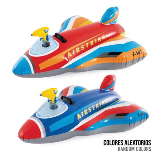 Intex flotador monta en avión con lanzador de agua modelos surtidos (unidad aleatoria) 57531