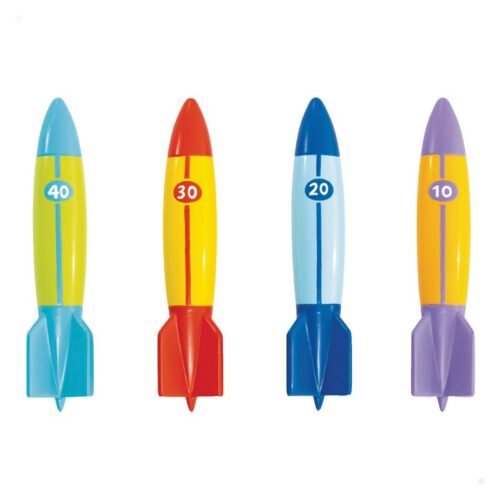 Intex juego acuático de torpedos en cuatro colores 55508