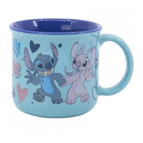 Taza de cerámica Full deco 355ml Stitch en caja de regalo 88028