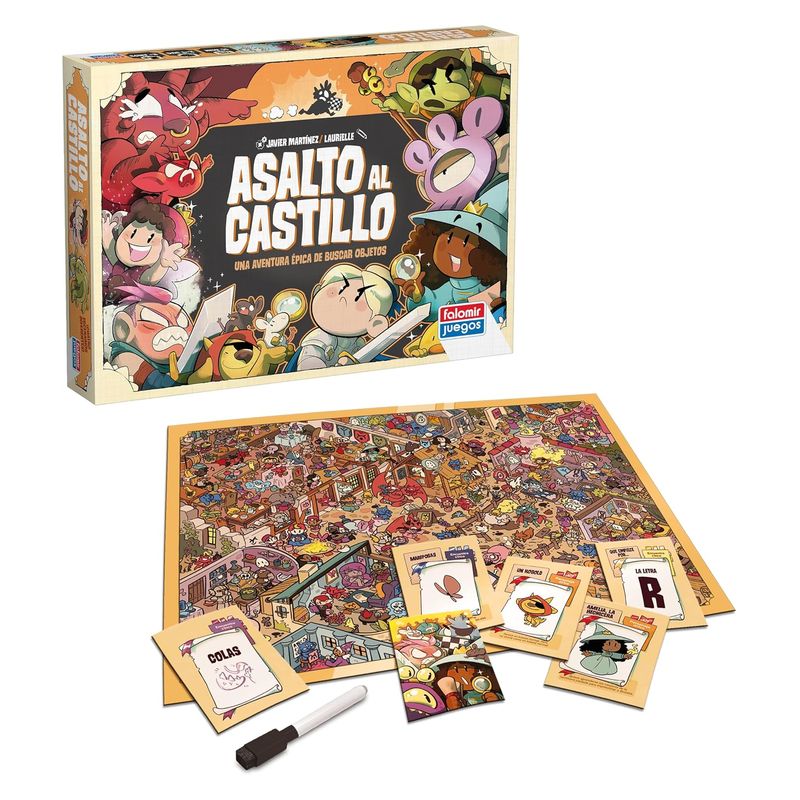 Juego de observación y rapidez Asalto al castillo Falomir 36066 - Imagen 2