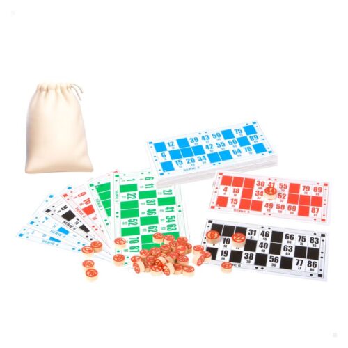Colorbaby Set de bingo y cartones 90 números con 36 cartones CB Games 39573