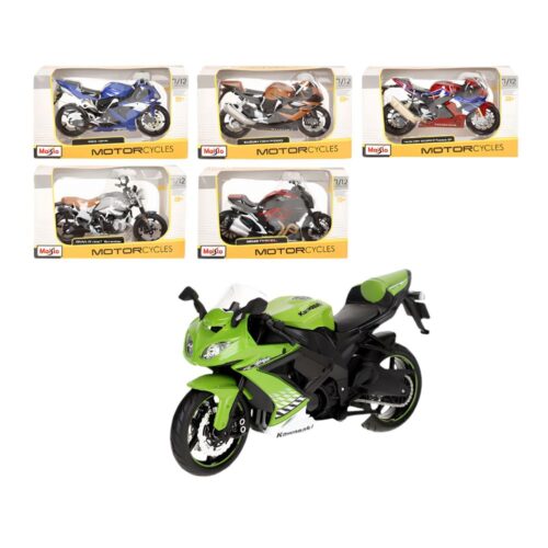 Colorbaby Maisto Moto de metal escala 1:12 sports modelos surtidos (unidad aleatoria) 78006