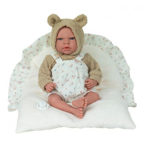 Arias Muñeco Elegance 40cm Andie Beige con cojín 60971