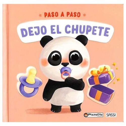 Libro infantil Paso a paso dejo el chupete Manolito Books 43075