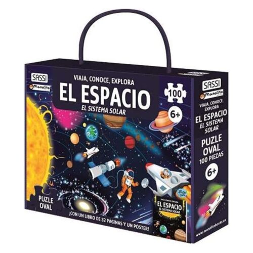 Set Libro + Puzzle viaja, conoce y explora el Espacio 100 43433