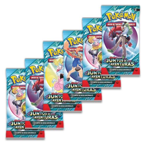 Sobre individual de cartas Pokémon Juntos de aventuras Escarlata y Púrpura (1 unidad) PC10218