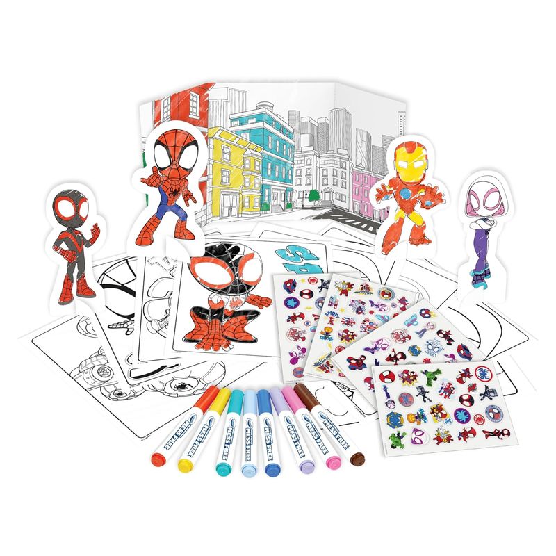 Juego de actividades Color Wonder Spidey y sus amigos Crayola 75-7193 - Imagen 2