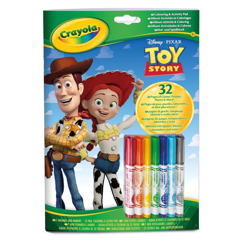 Set de colorear y actividades Toy Story Crayola 04-7047 - Imagen 2