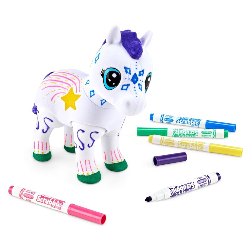 Washimals Pets Jumbo Pony Evie Crayola 74-2031 - Imagen 2