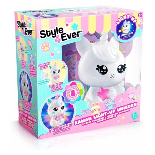 Unicornio DIY Kawaii con luz Style 4Ever Canal Toys OFG293