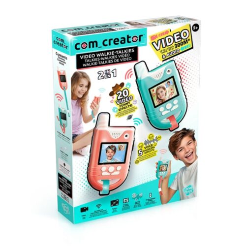 Walkie-Talkies con vídeo hasta 300m Canal Toys INF042