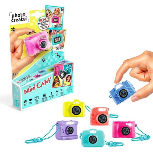 Cámara Digital Mini CAM Photo Creator tarjeta SD 1Gb Canal Toys Modelos Surtidos CLK050