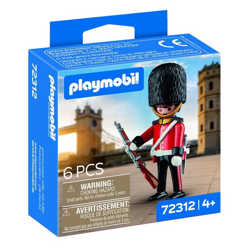 Playmobil 72312 Guardia Real Británica 6 piezas