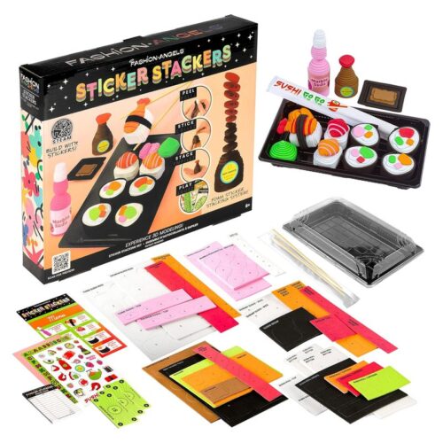 Set de pegatinas Fashion Angels Sticker Sushi Crayola F13194