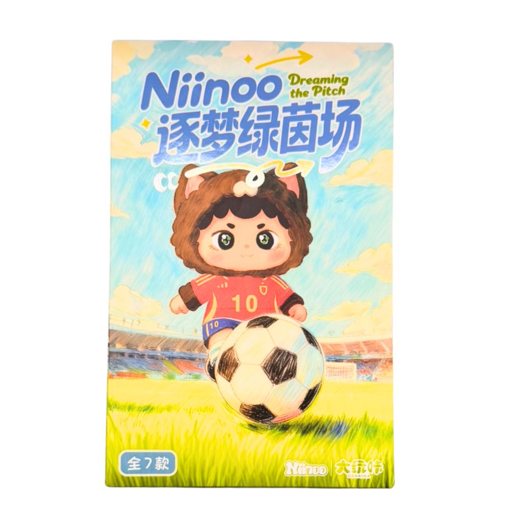 Caja sorpresa muñeco llavero Niinoo Dreaming the pitch España Blind Box Kawaii 700545