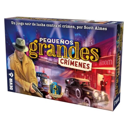 Juego de mesa de deducción Pequeños Grandes Crímenes Devir 42832