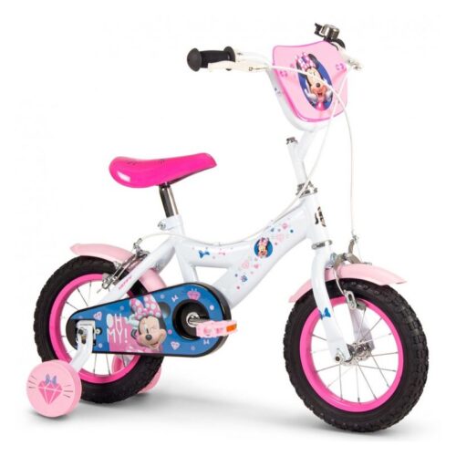 Toimsa bicicleta 12 pulgadas Minnie Mouse con ruedines 22246W