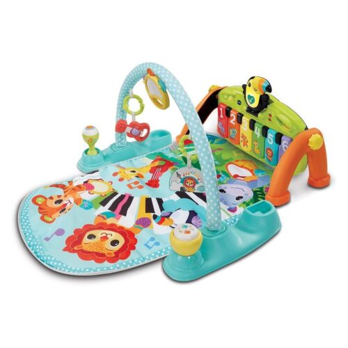 Gimnasio 5 en 1 VTech Baby Mantita pataditas musicales 80-579522