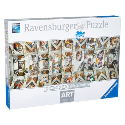Ravensburger Puzzle 1000 piezas Art Collection Panorama Capilla Sixtina 12000042