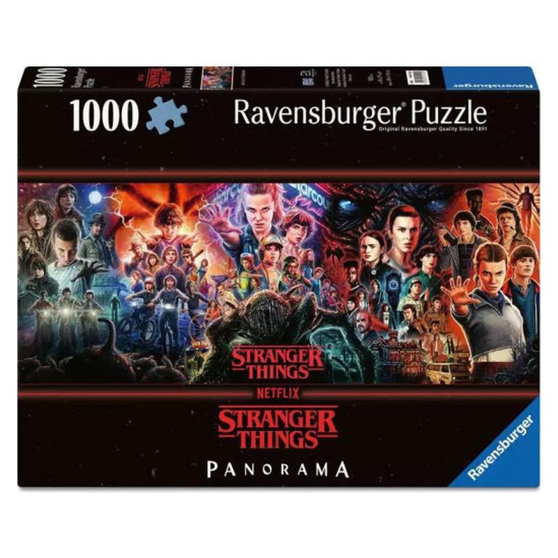 Ravensburger Puzzle 1000 piezas Stranger Things Panorama 12001502