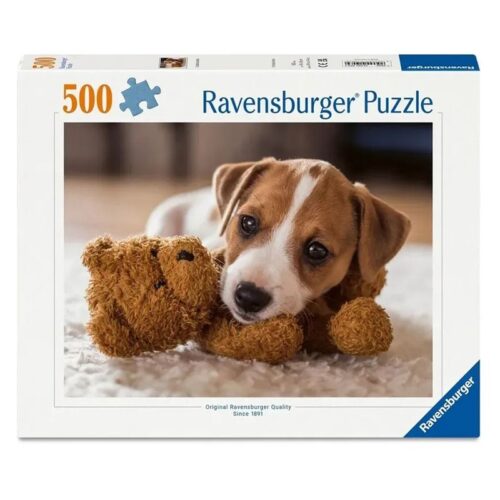 Ravensburger Puzzle Perrito con osito 500 piezas 12001903