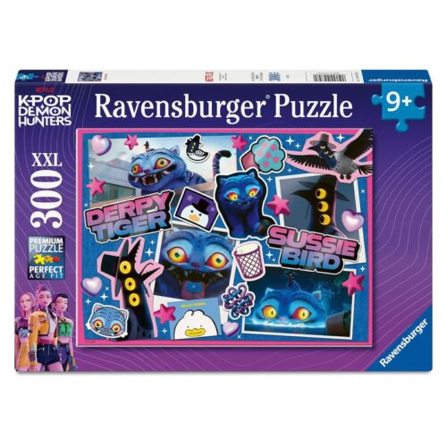 Ravensburger Puzzle 300 piezas XXL K-Pop Demon Hunters Derpy Tiger y Sussie Bird 12004758
