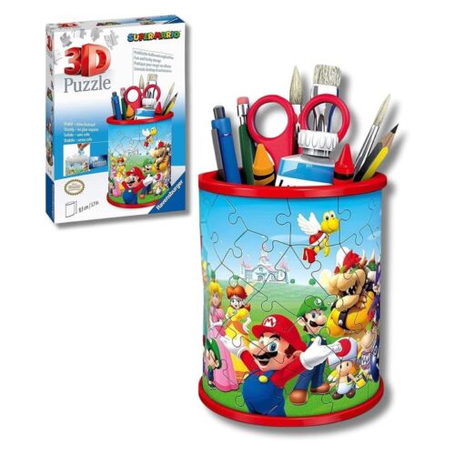 Ravensburger Puzzle 3D portalápices Super Mario Bros 57 piezas 11255
