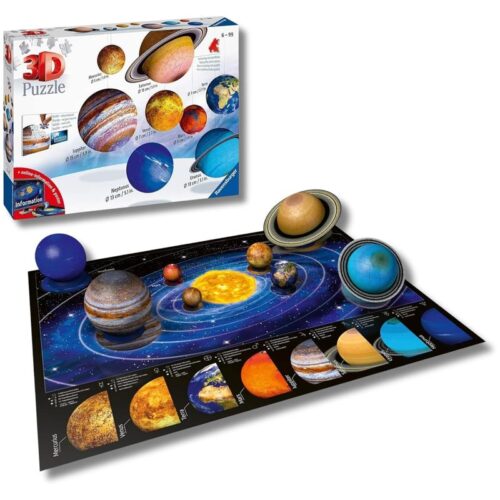Ravensburger Puzzle 3D Sistema Solar con 522 piezas 11668