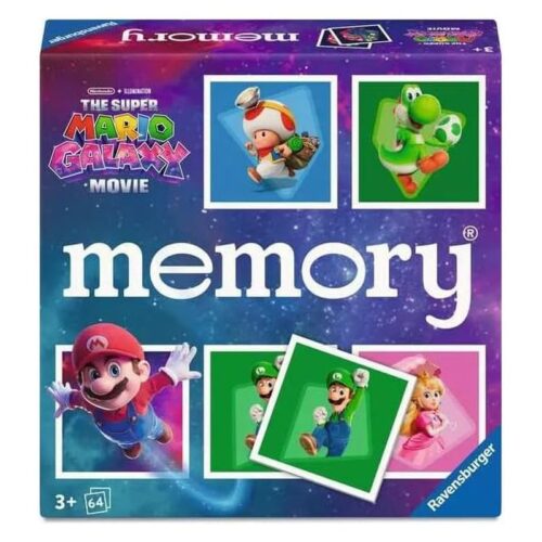 Ravensburger juego memory Super Mario Galaxy La Película 25105
