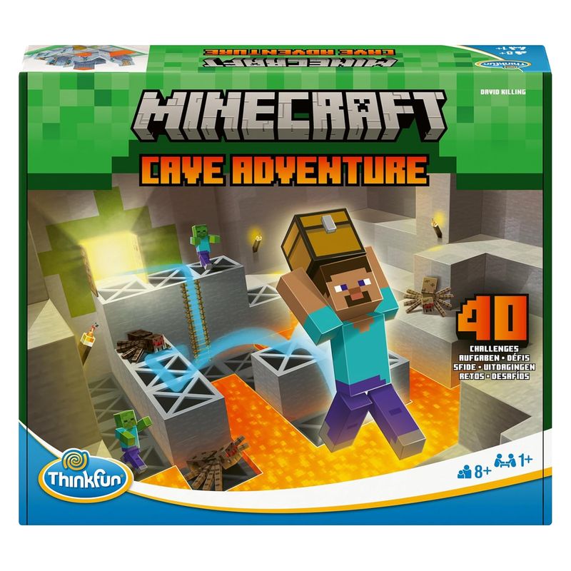 Juego de mesa Thinkfun Minecraft Cave Adventure Ravensburger 76700