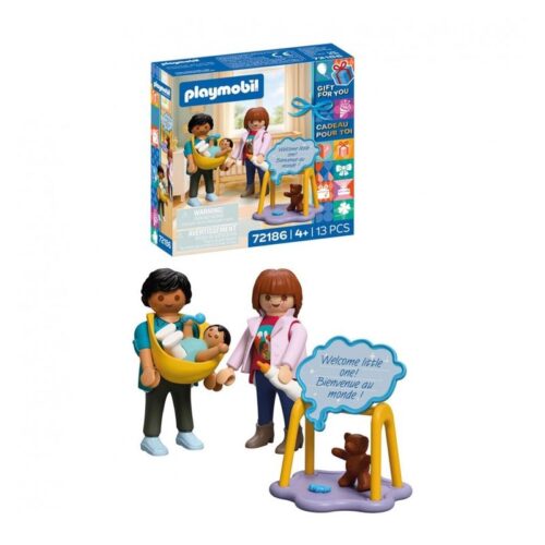 Playmobil 72186 Nacimiento de un bebé con 13 piezas