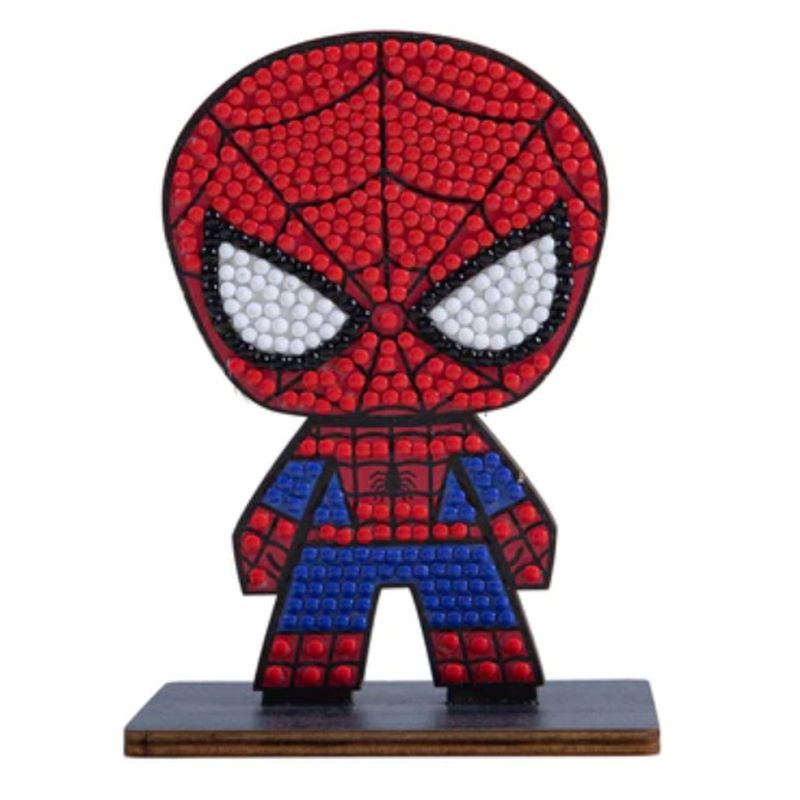 Marvel Crystal Art Buddy figura de Spiderman Crayola MCU001sDV4