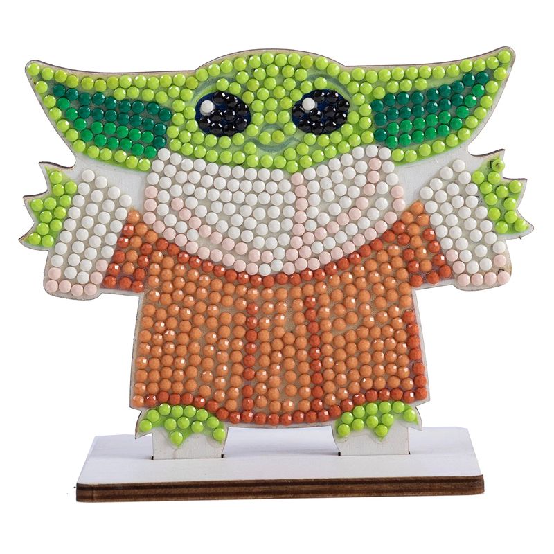 Star Wars Crystal Art Buddy figura de Grogu Crayola SW5009sDV4
