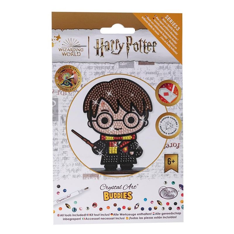 Harry Potter Crystal Art Buddy figura de Harry Potter Crayola HP5001sDB4 - Imagen 2