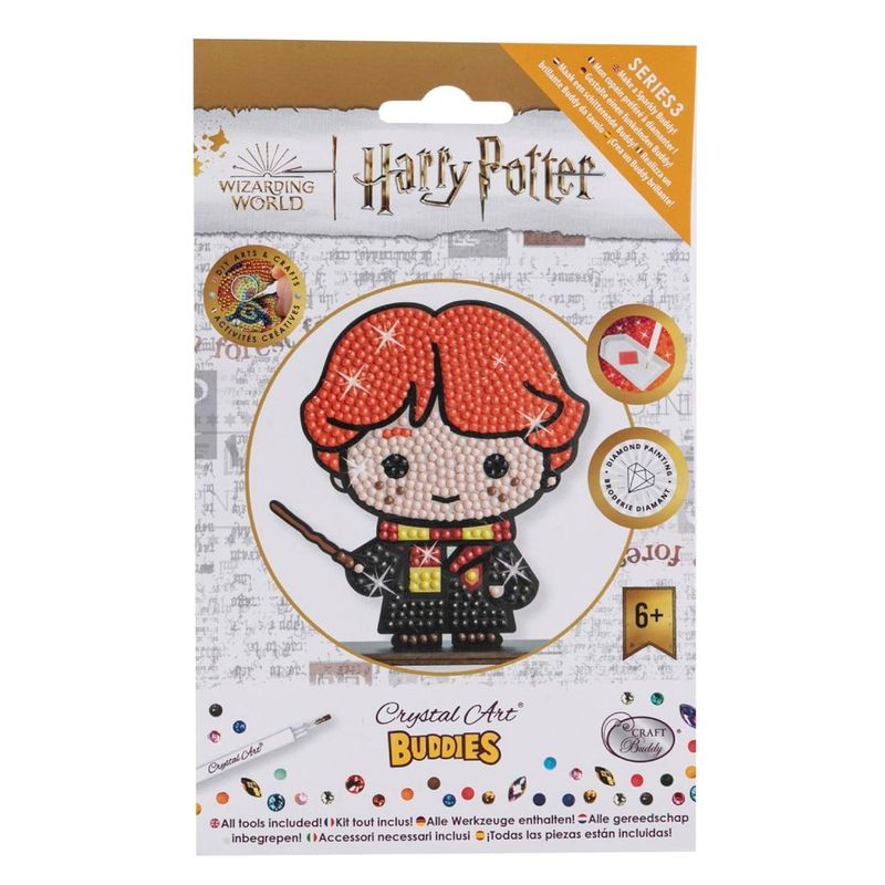 Harry Potter Crystal Art Buddy figura de Ron Weasly Crayola HP5002sDB4 - Imagen 2