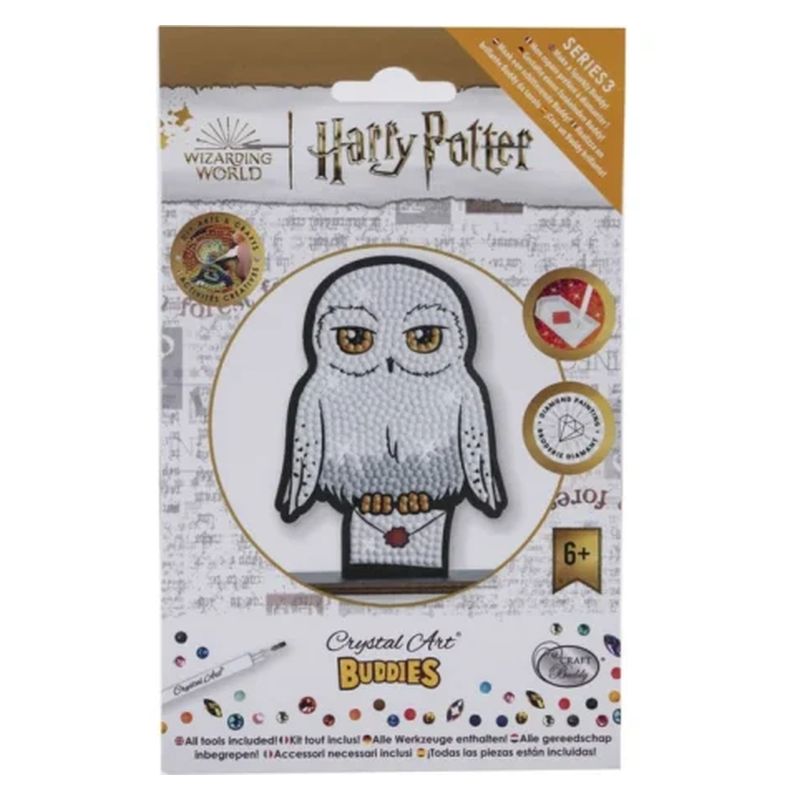 Harry Potter Crystal Art Buddy figura de Hedwig Crayola HP5005sDB4 - Imagen 2