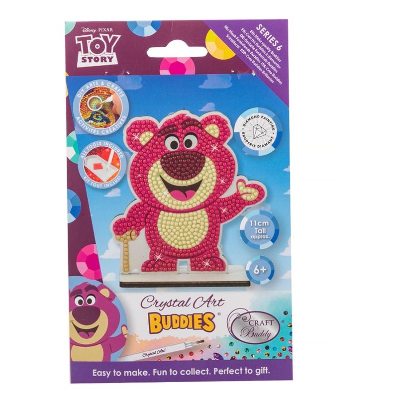 Toy Story Crystal Art Buddy figura de Lotso Crayola 32DNY075sDB1 - Imagen 2