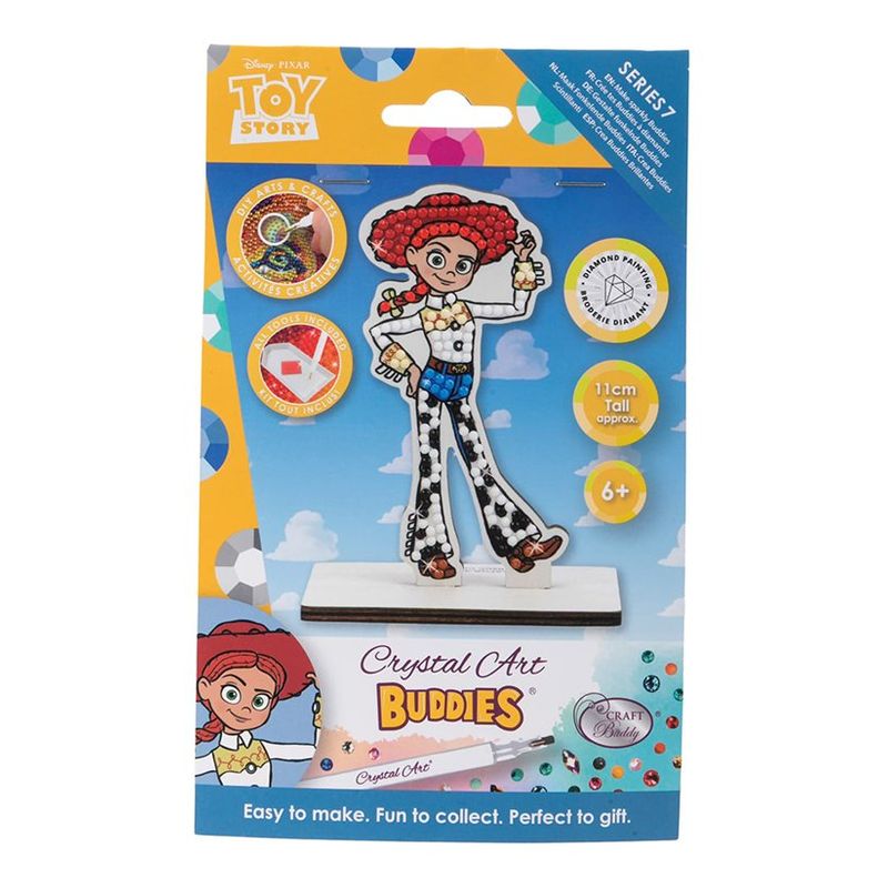 Toy Story Crystal Art Buddy figura de Jessie Crayola 33DNY095sDB1 - Imagen 2