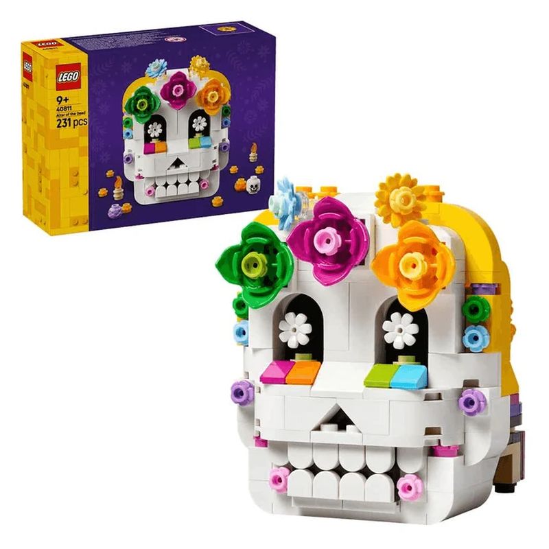 LEGO 40811 calavera decorativa Día de Muertos