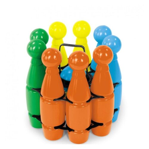 Set de nueve bolos y dos pelotas Mondo Toys 28551-00C012