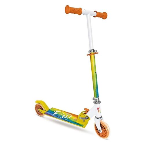 Patinete de aluminio 2 ruedas plegable Fun! multicolor 28718-00C006